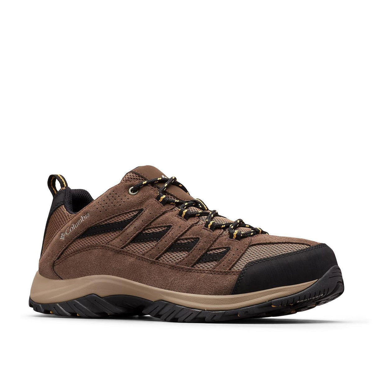 Columbia Crestwood Hiking Shoes Men product view 4 — Dark Brown, Baker
