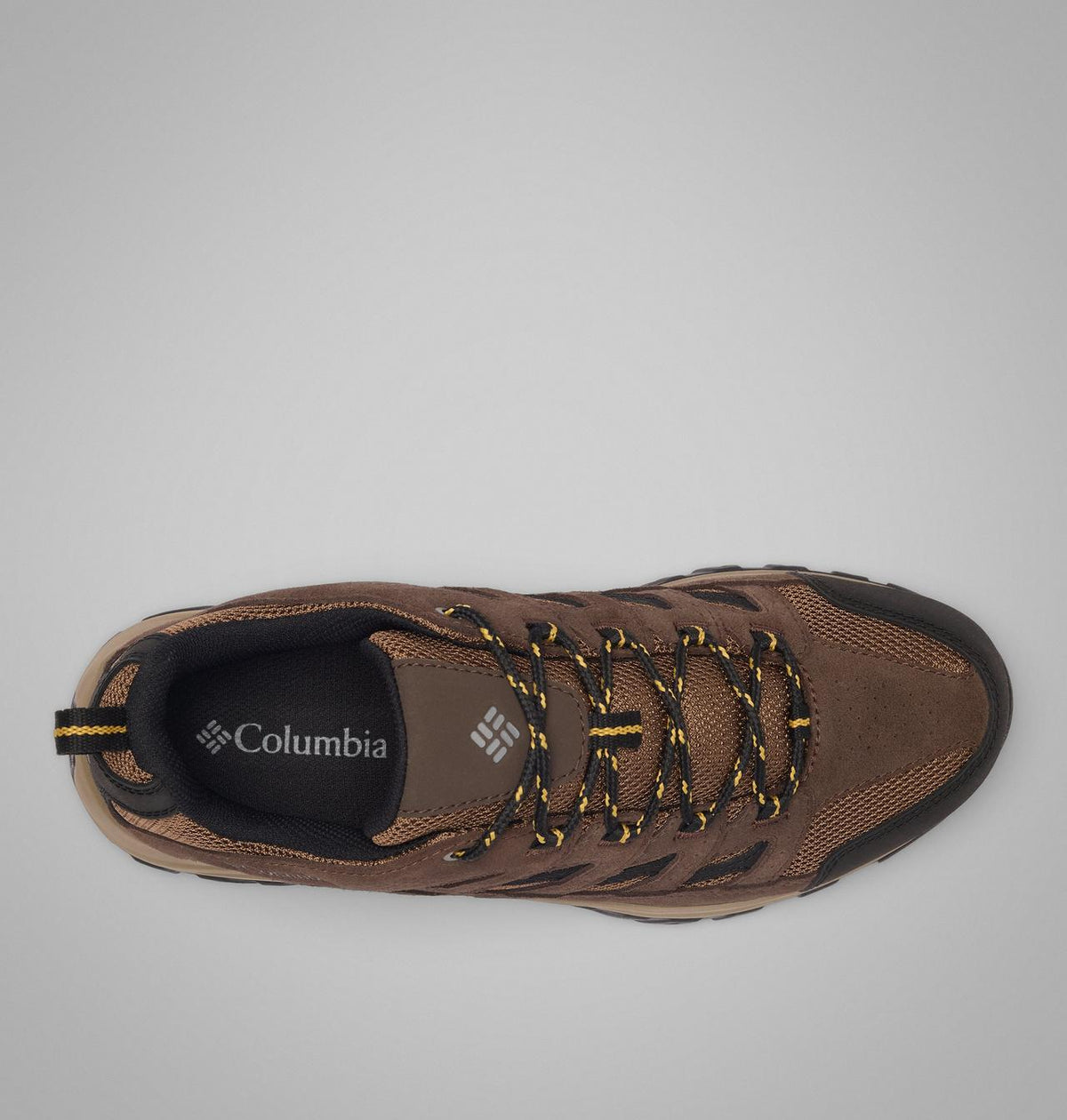 Columbia Crestwood Hiking Shoes Men product view 5 — Dark Brown, Baker