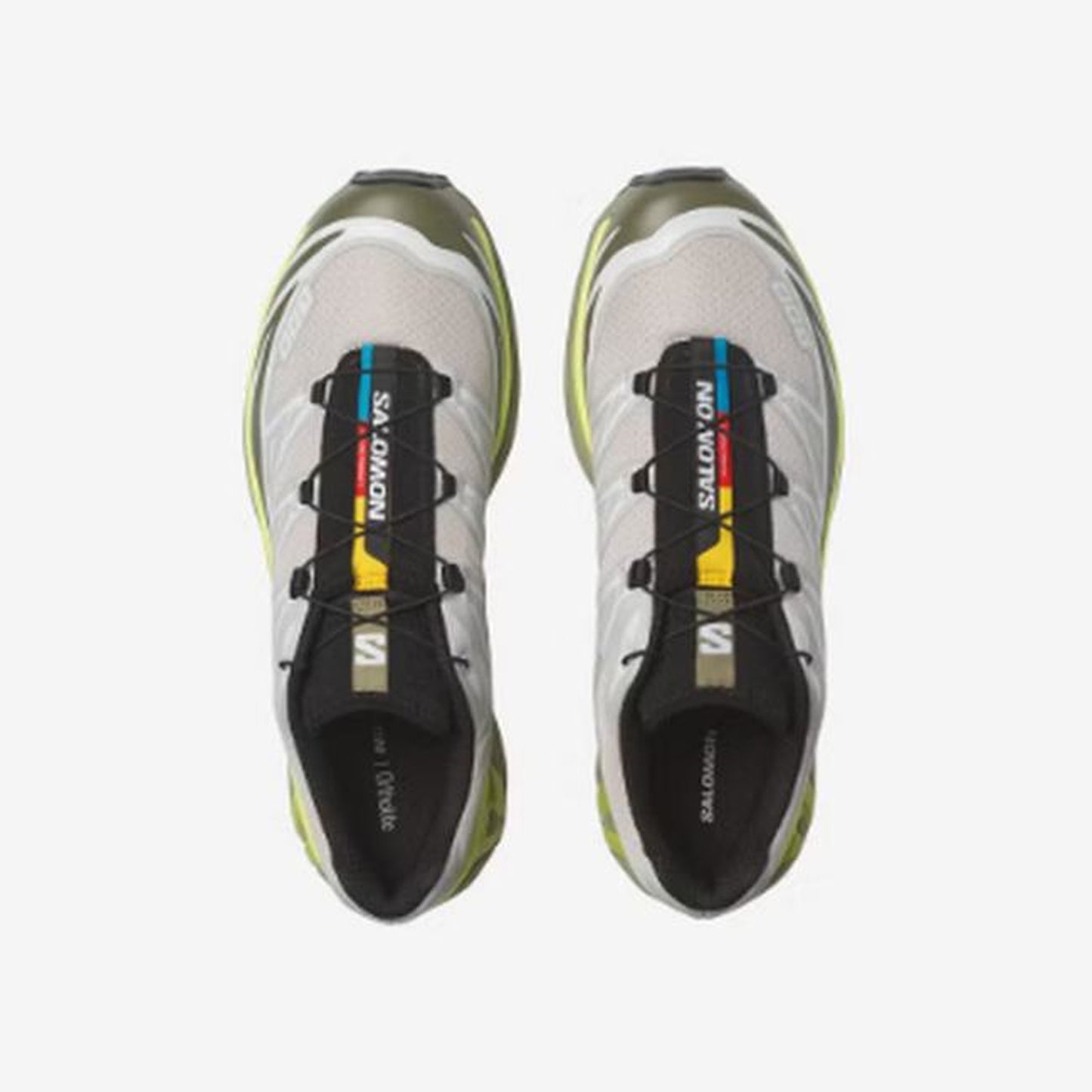 Salomon XT-6 - top or pair view - Olive