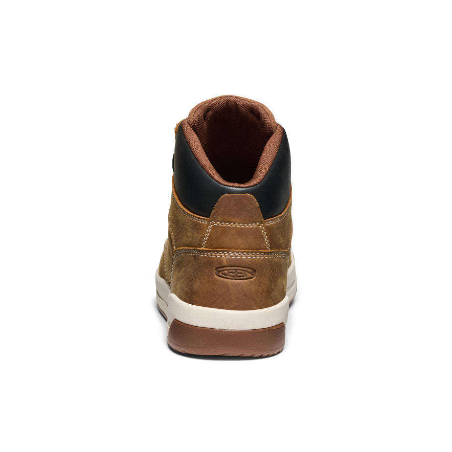 KEEN Gibson Waterproof Work Boot (Carbon Toe) Men product view 5 — Belgian/Gum
