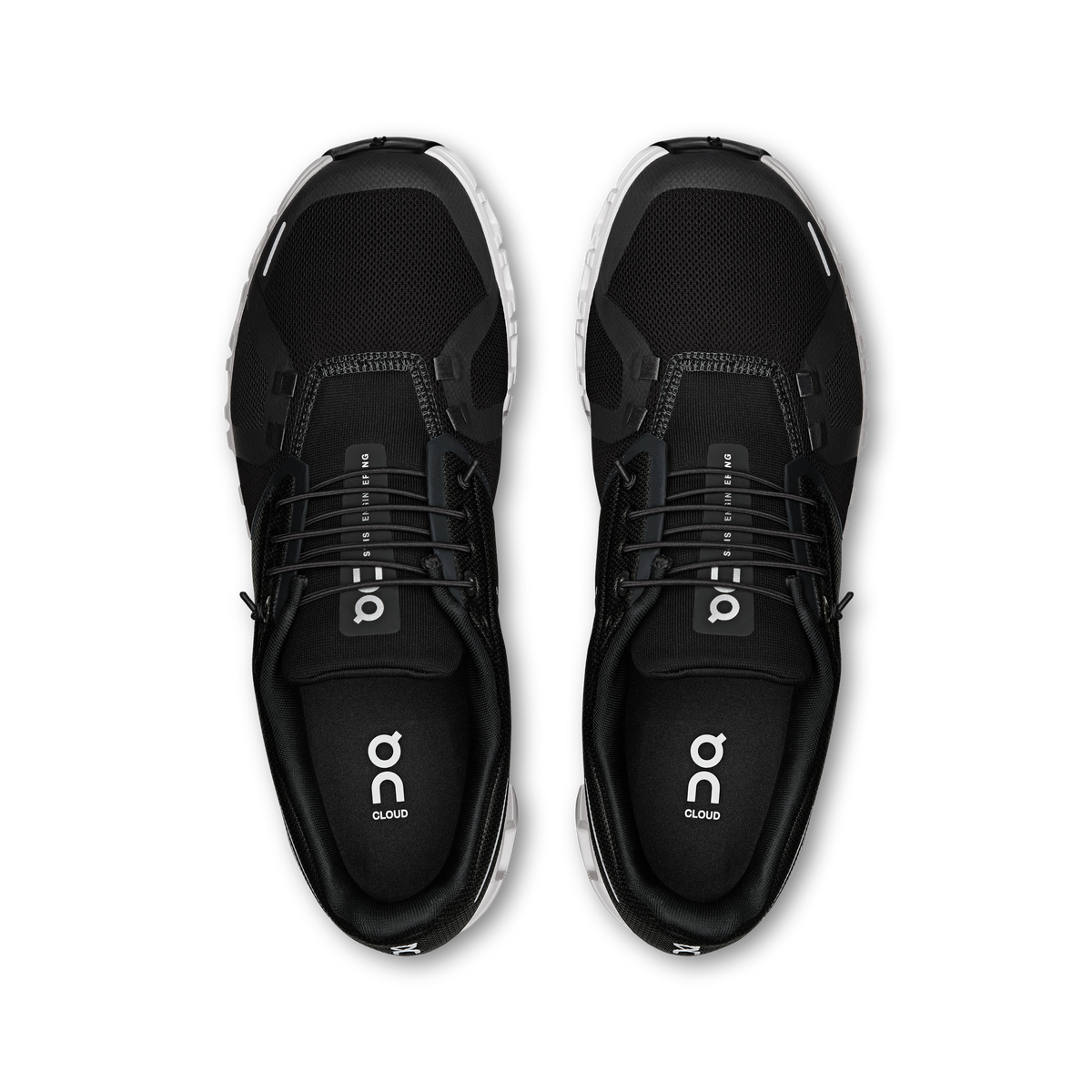 On Cloud 6 Men product view 2 — Black | White