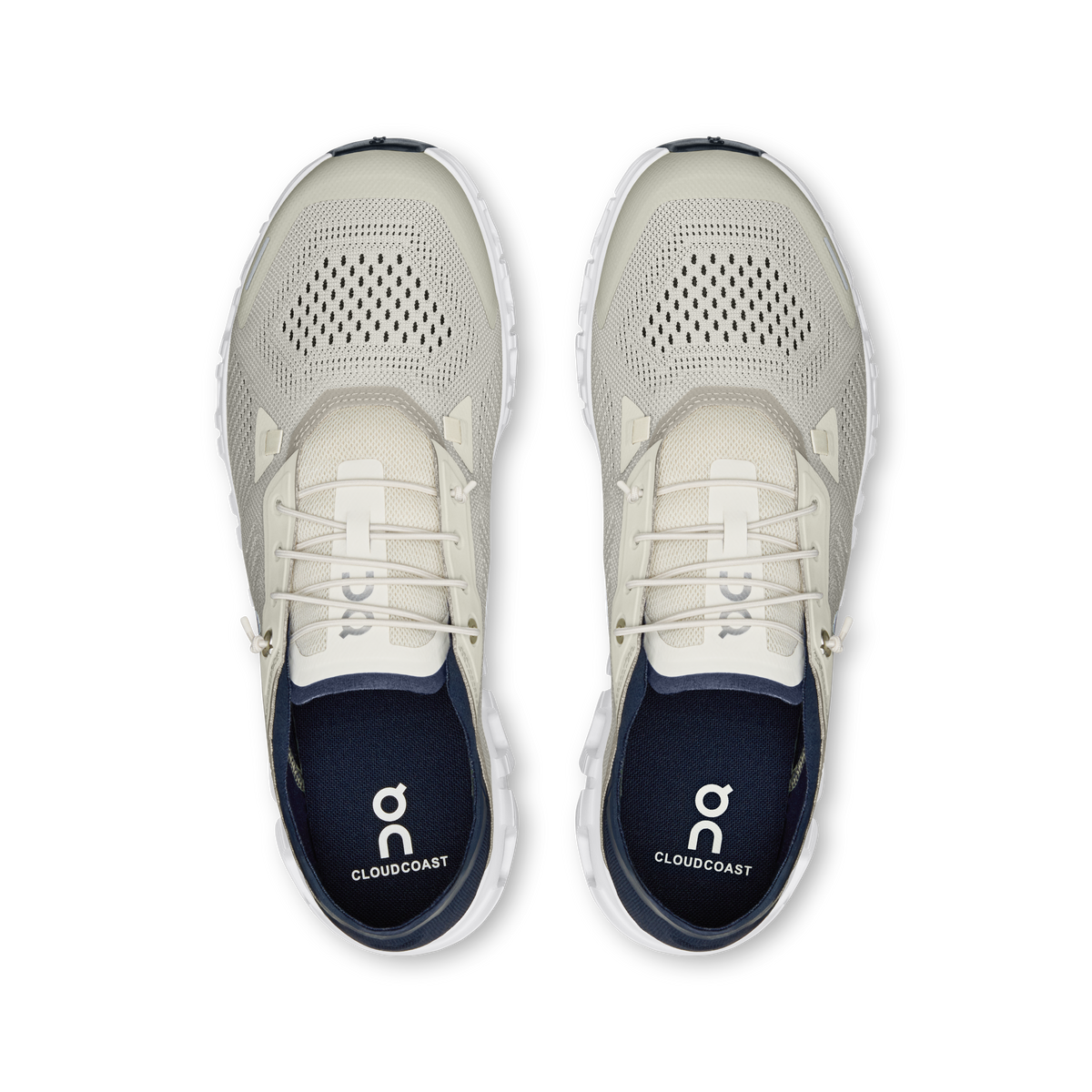 On Cloud 6 Coast Men product view 2 — Pelican | Midnight