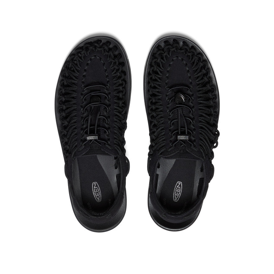 KEEN UNEEK Sneaker Men product view 4 — Black/Black