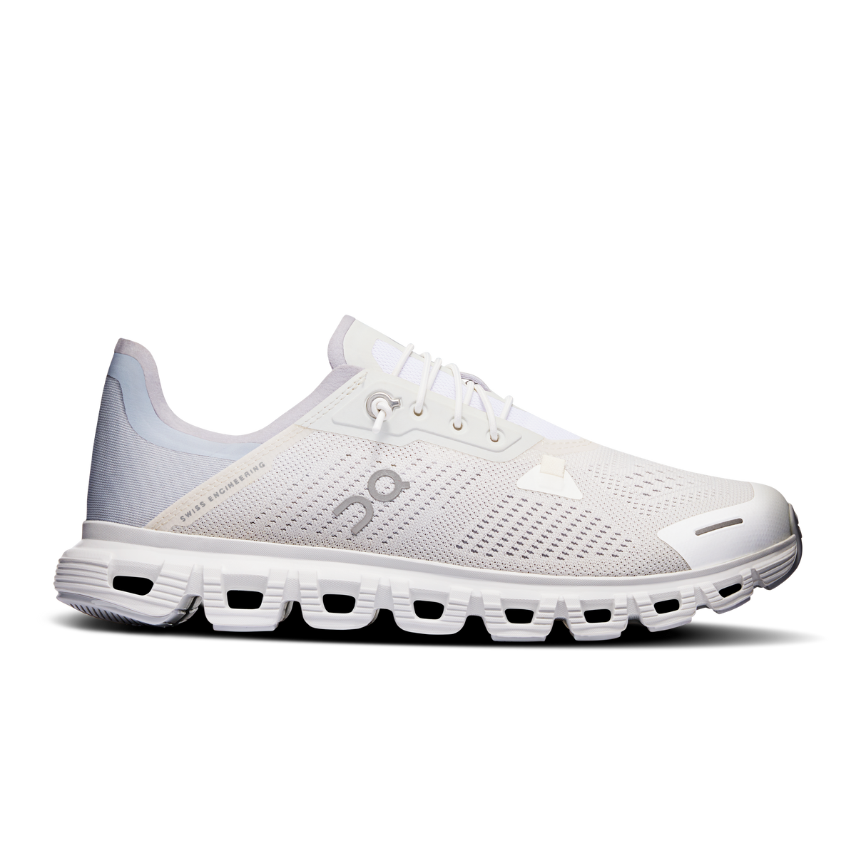 On Cloud 6 Coast Women product view 1 — White | Glacier