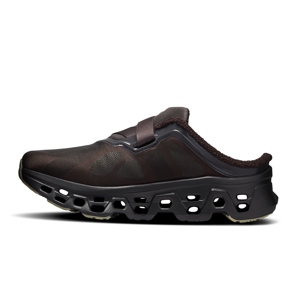 On Cloudmonster 3 Mule Men product view 4 — Cacao | Espresso