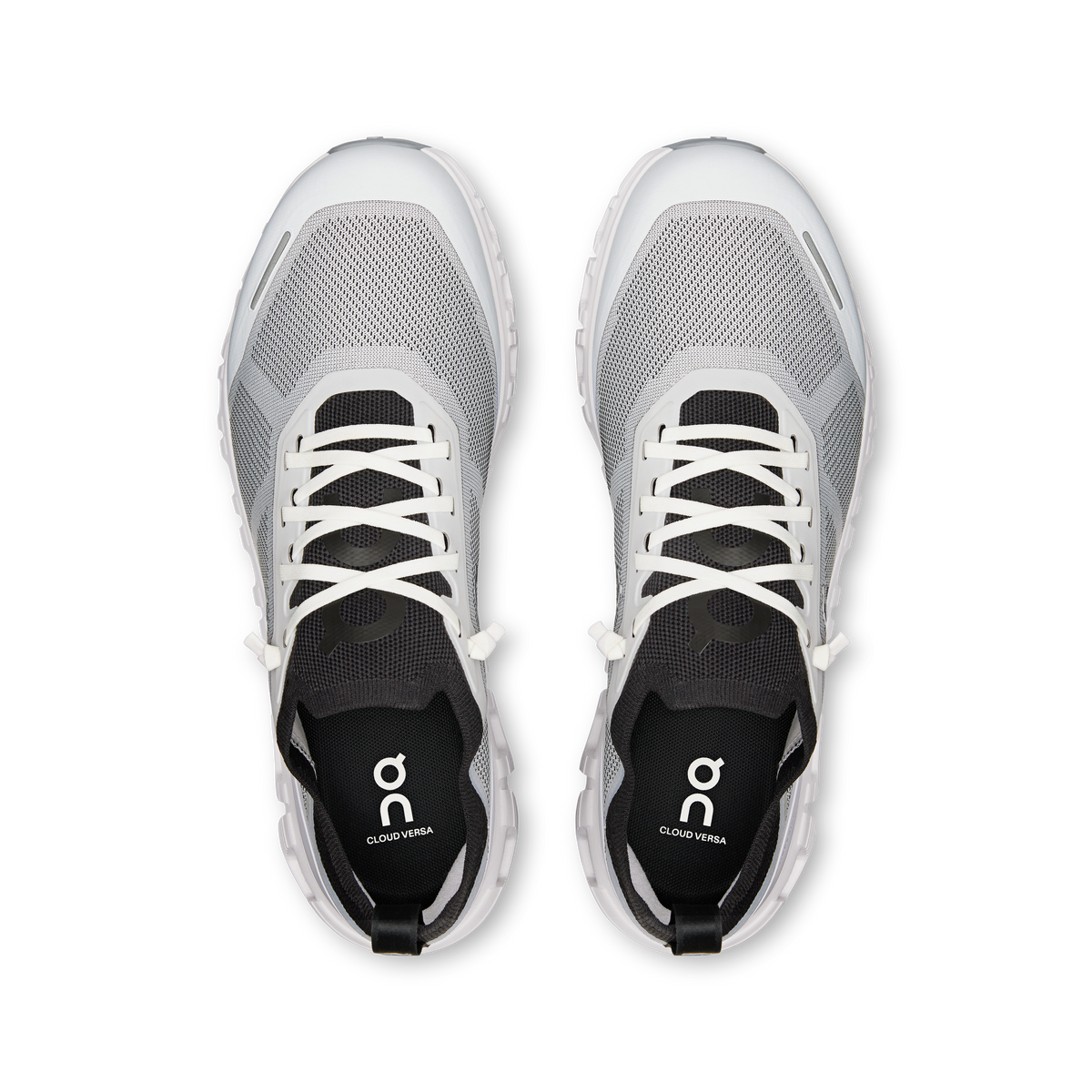On Cloud 6 Versa Men product view 2 — White | Black