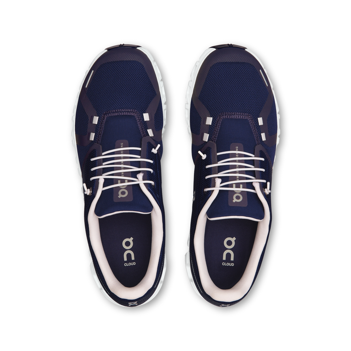 On Cloud 6 Men product view 2 — Midnight | White
