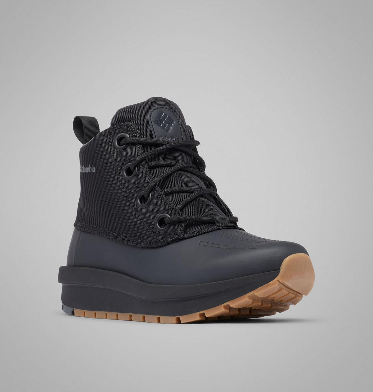 Columbia Moritza Shield Winter Boots Women product view 4 — Black, Graphite