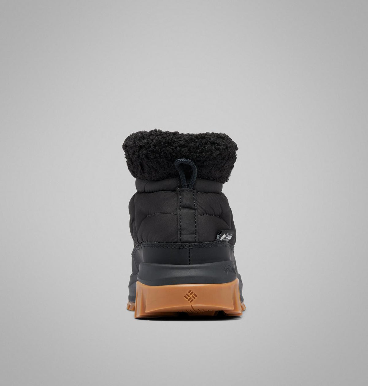 Columbia Snowtrot Shorty Winter Boots Women product view 2 — Black, Sea Salt