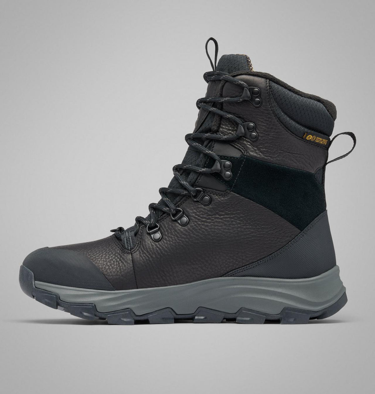 Columbia Expeditionist Extreme OutDry Winter Boots Men product view 6 — Black, Grill