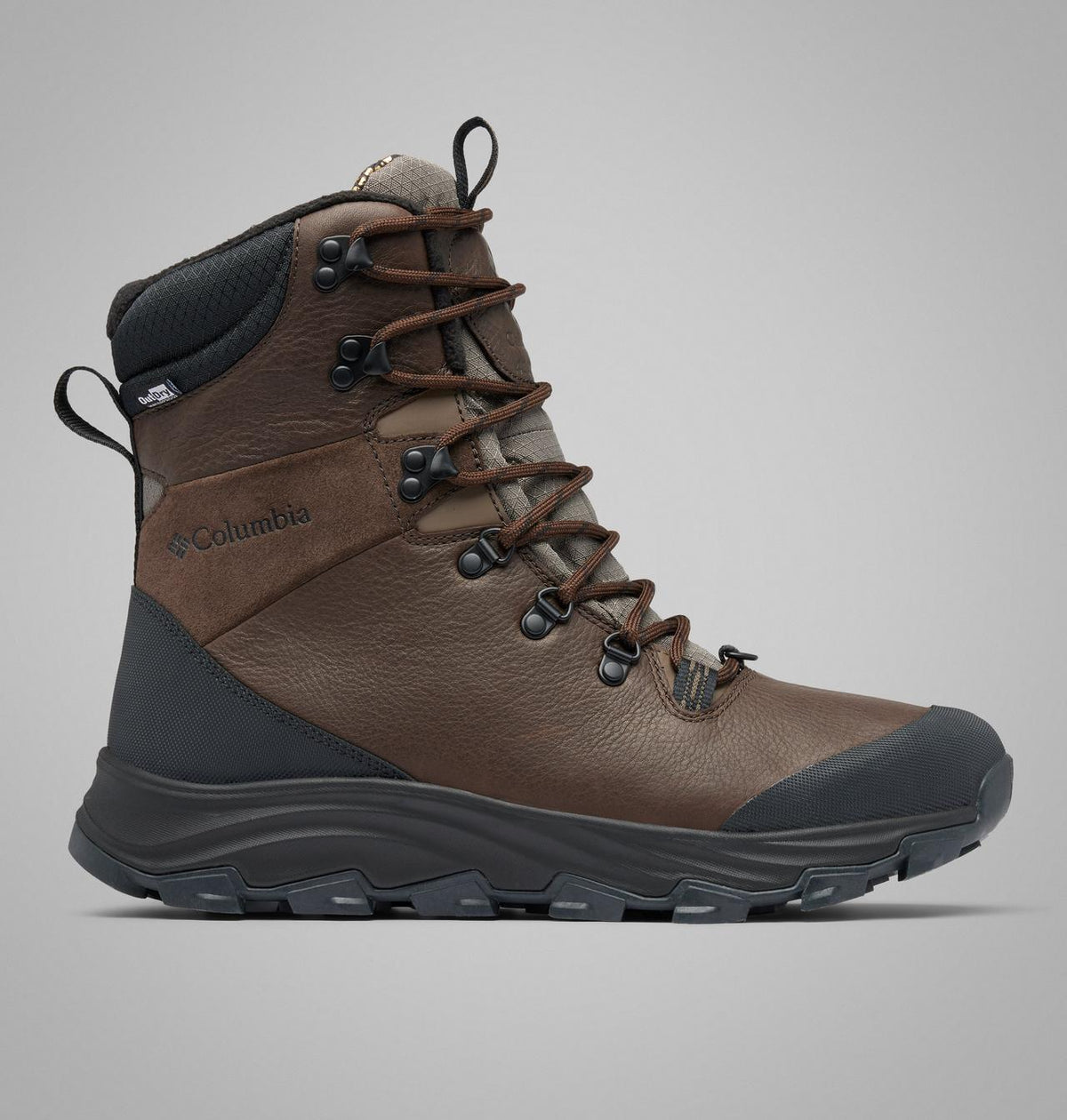 Columbia Expeditionist Extreme OutDry Winter Boots Men product view 1 — Cordovan, Mud