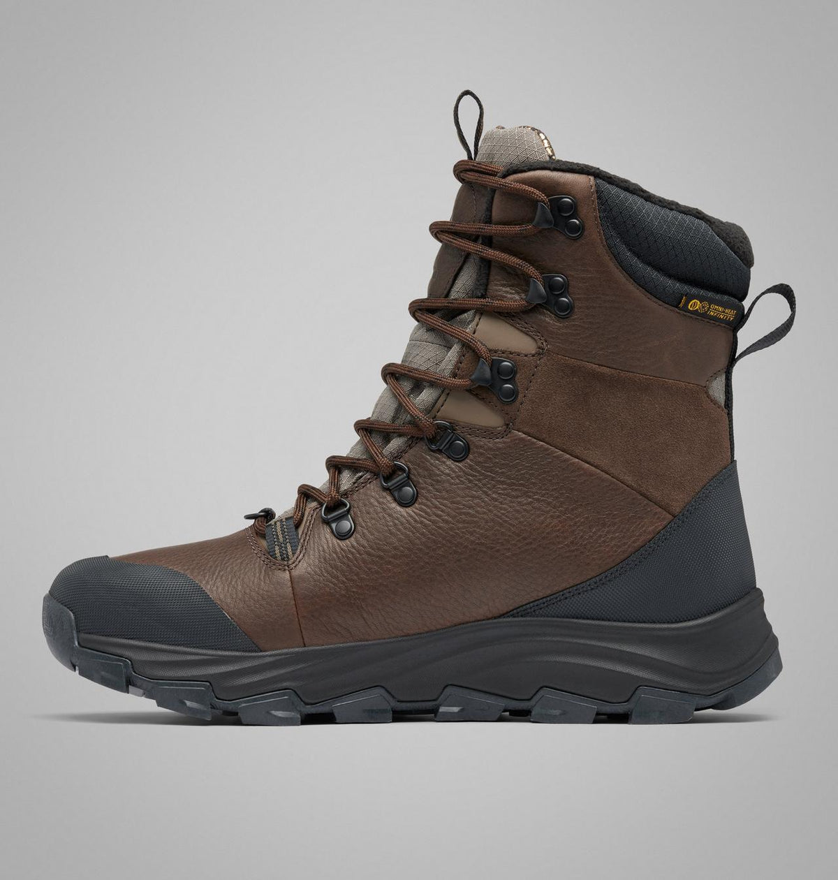Columbia Expeditionist Extreme OutDry Winter Boots Men product view 6 — Cordovan, Mud