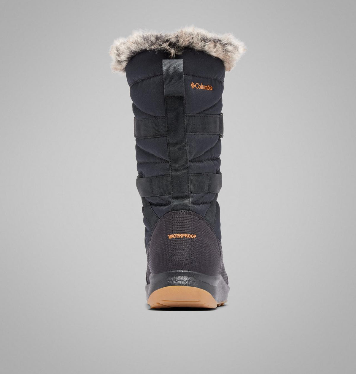 Columbia Minx IV Waterproof Tall Snow Boots Women product view 2 — Black, Elk