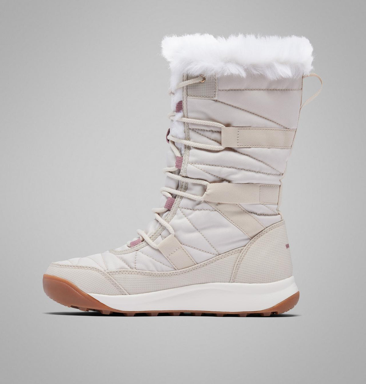 Columbia Minx IV Waterproof Tall Snow Boots Women product view 6 — Dark Stone, Fig