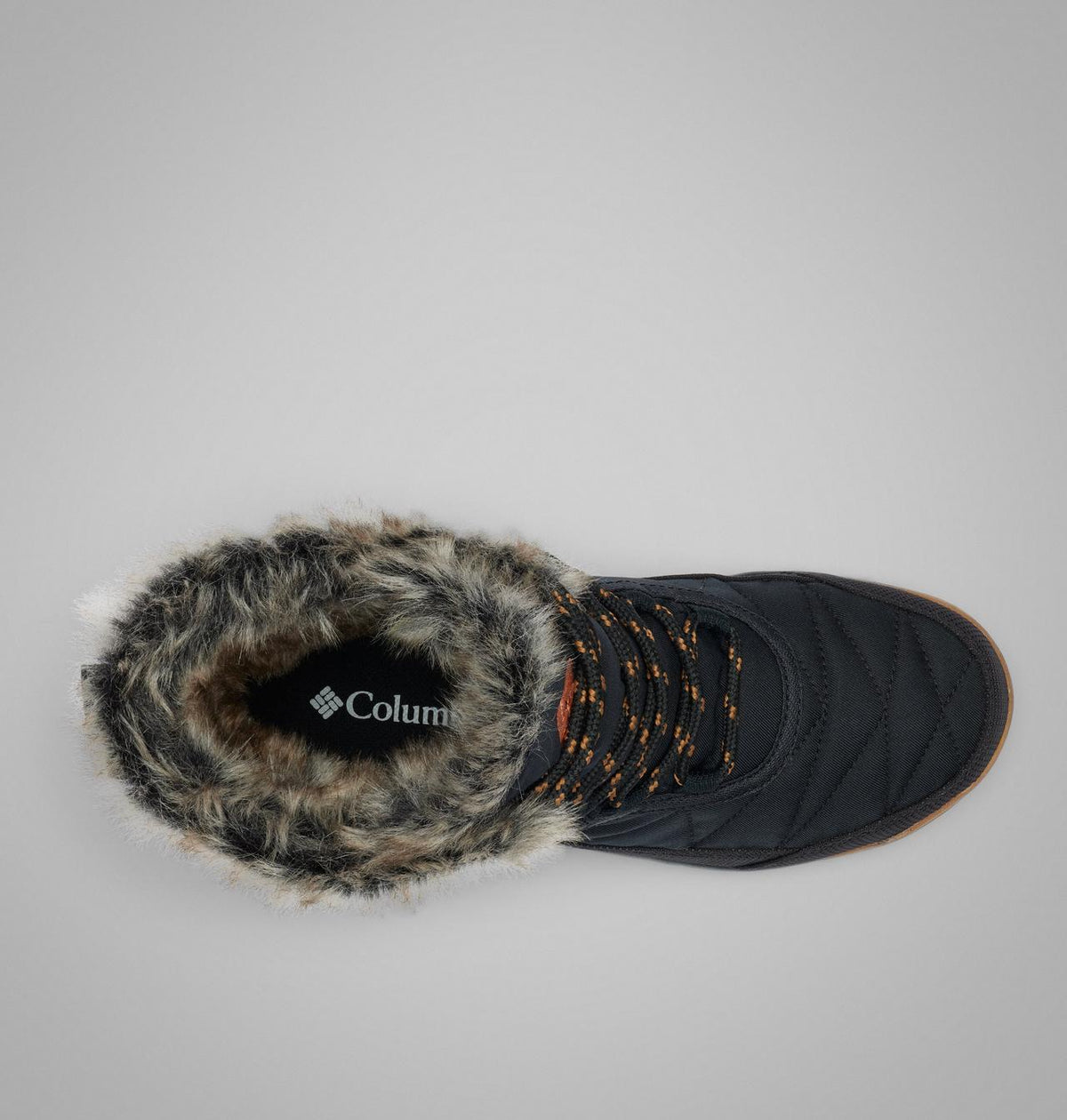 Columbia Minx Shorty IV Waterproof Snow Boots Women product view 4 — Black, Elk