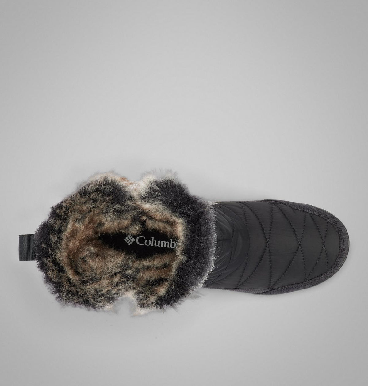 Columbia Minx Slip V Snow Boots Women product view 4 — Black, Ti Titanium