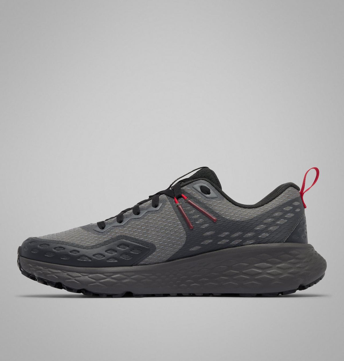 Columbia Konos TRS Hiking Shoes Men product view 6 — Ti Grey Steel, Mountain Red