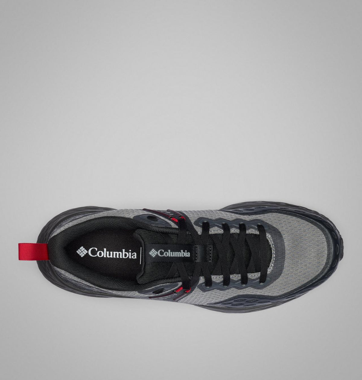 Columbia Konos TRS Hiking Shoes Men product view 4 — Ti Grey Steel, Mountain Red