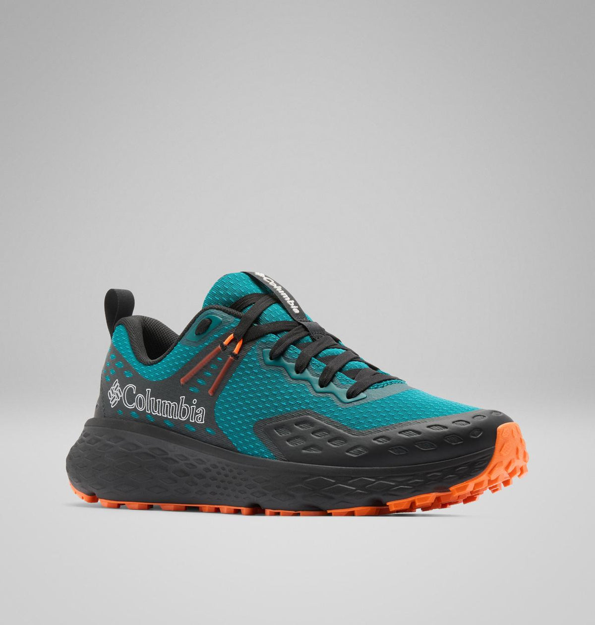 Columbia Konos TRS Hiking Shoes Men product view 3 — Teal Chloride, Black