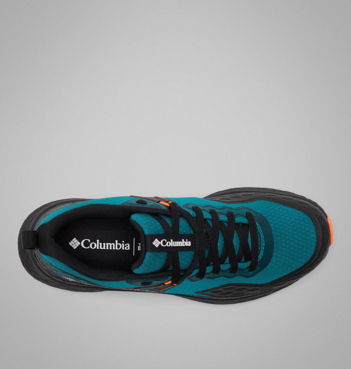 Columbia Konos TRS Hiking Shoes Men product view 4 — Teal Chloride, Black