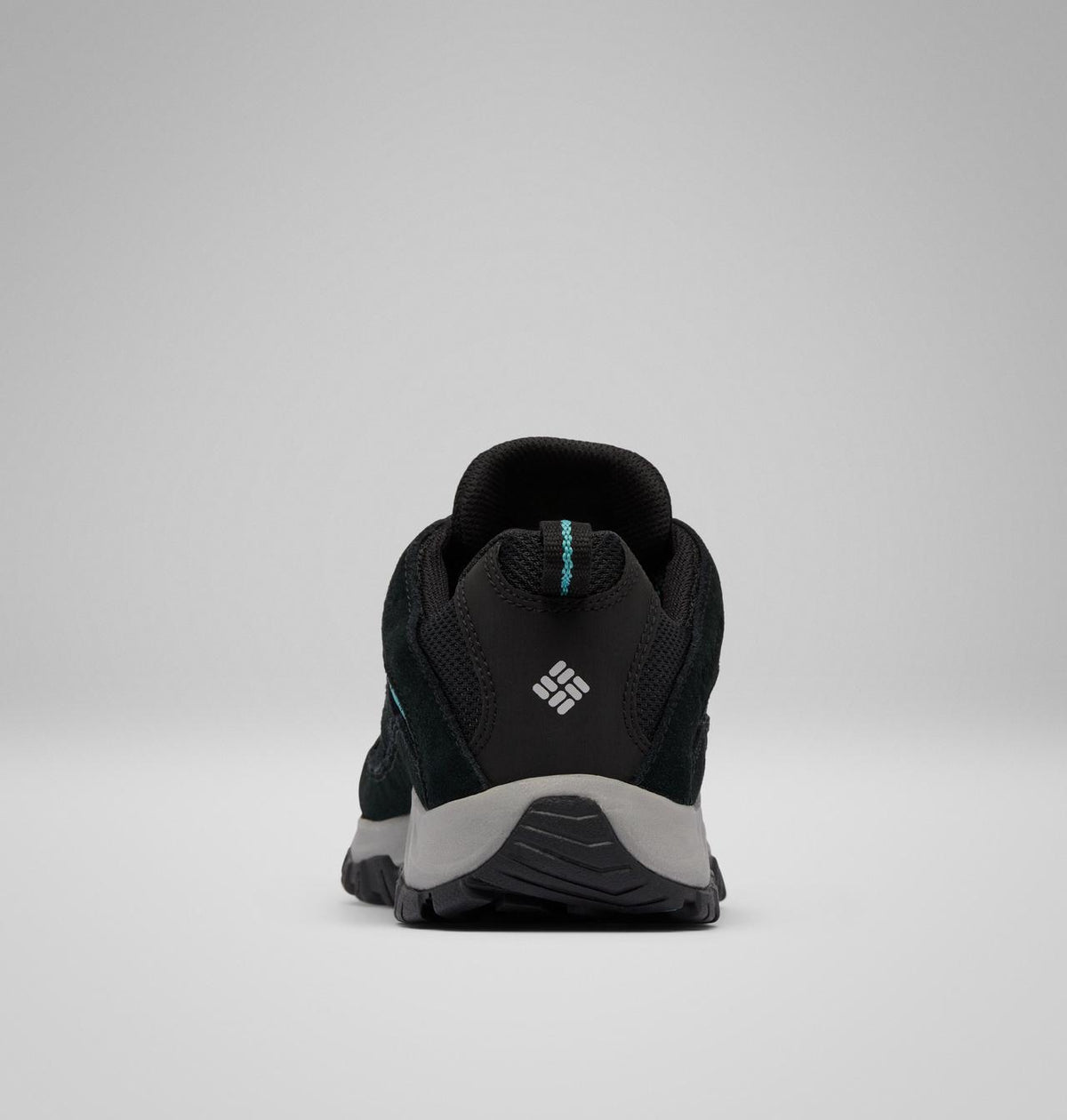 Columbia Crestwood II Waterproof Hiking Shoes Women product view 2 — Black, Teal
