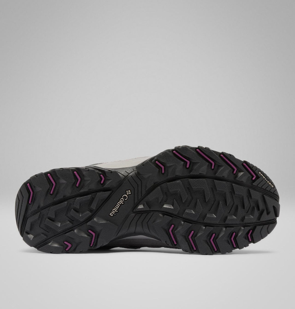 Columbia Crestwood II Waterproof Hiking Shoes Women product view 5 — Graphite, Wild Iris