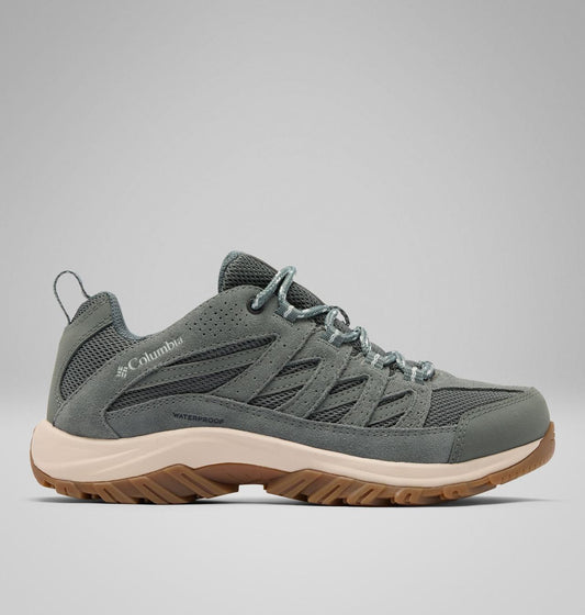 Columbia Crestwood II Waterproof Hiking Shoes Women product view 1 — Sedona Sage, Tea Light