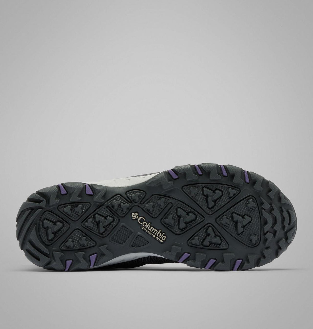 Columbia Firecamp Mid Waterproof Winter Boots Women product view 6 — Black, Plum Purple