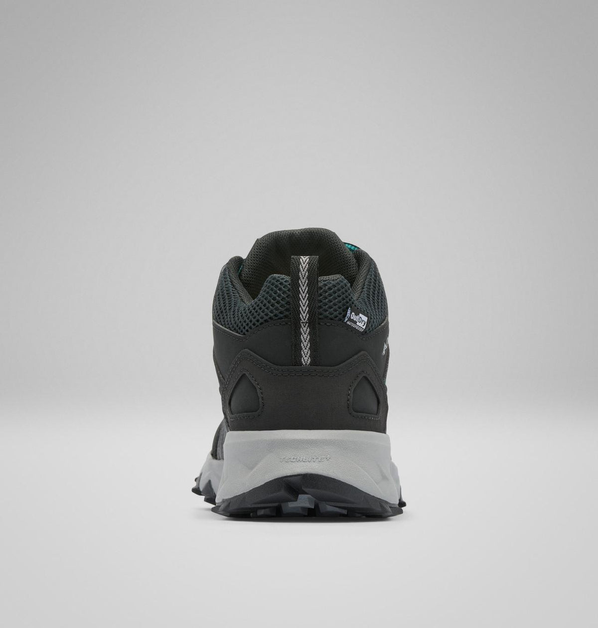 Columbia Peakfreak II Mid OutDry Hiking Shoes Women product view 2 — Black, Teal