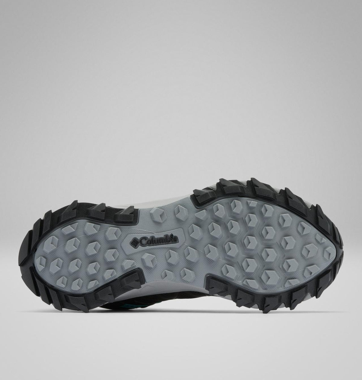 Columbia Peakfreak II Mid OutDry Hiking Shoes Women product view 5 — Black, Teal