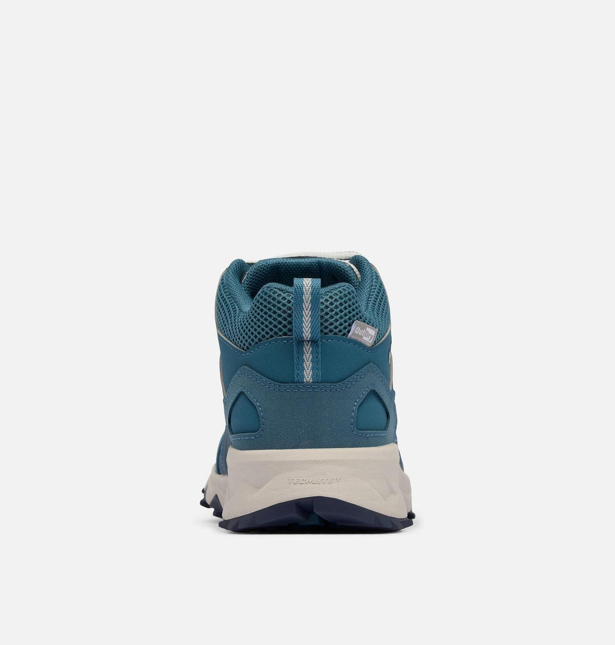 Columbia Peakfreak II Mid OutDry Hiking Shoes Women product view 2 — Blue Heron, Skylight