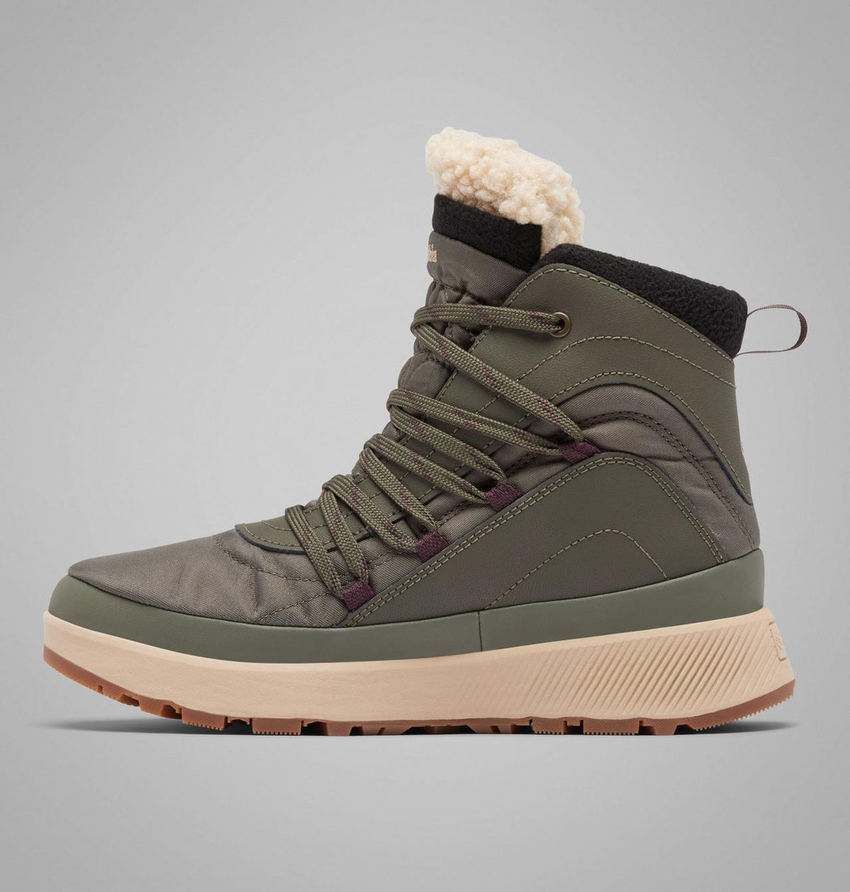 Columbia Red Hills II Omni-Heat Waterproof Winter Boots Women product view 6 — Alpine Tundra, Moonvista