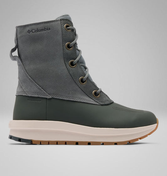 Columbia Moritza Shield II Omni-Heat Waterproof Snow Boots Women product view 1 — Sedona Sage, Gravel