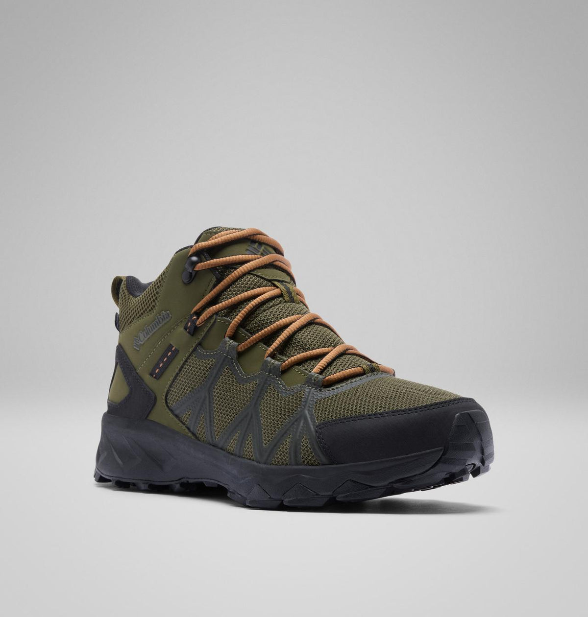 Columbia Peakfreak II Mid OutDry Hiking Shoes Men product view 3 — Nori, Black