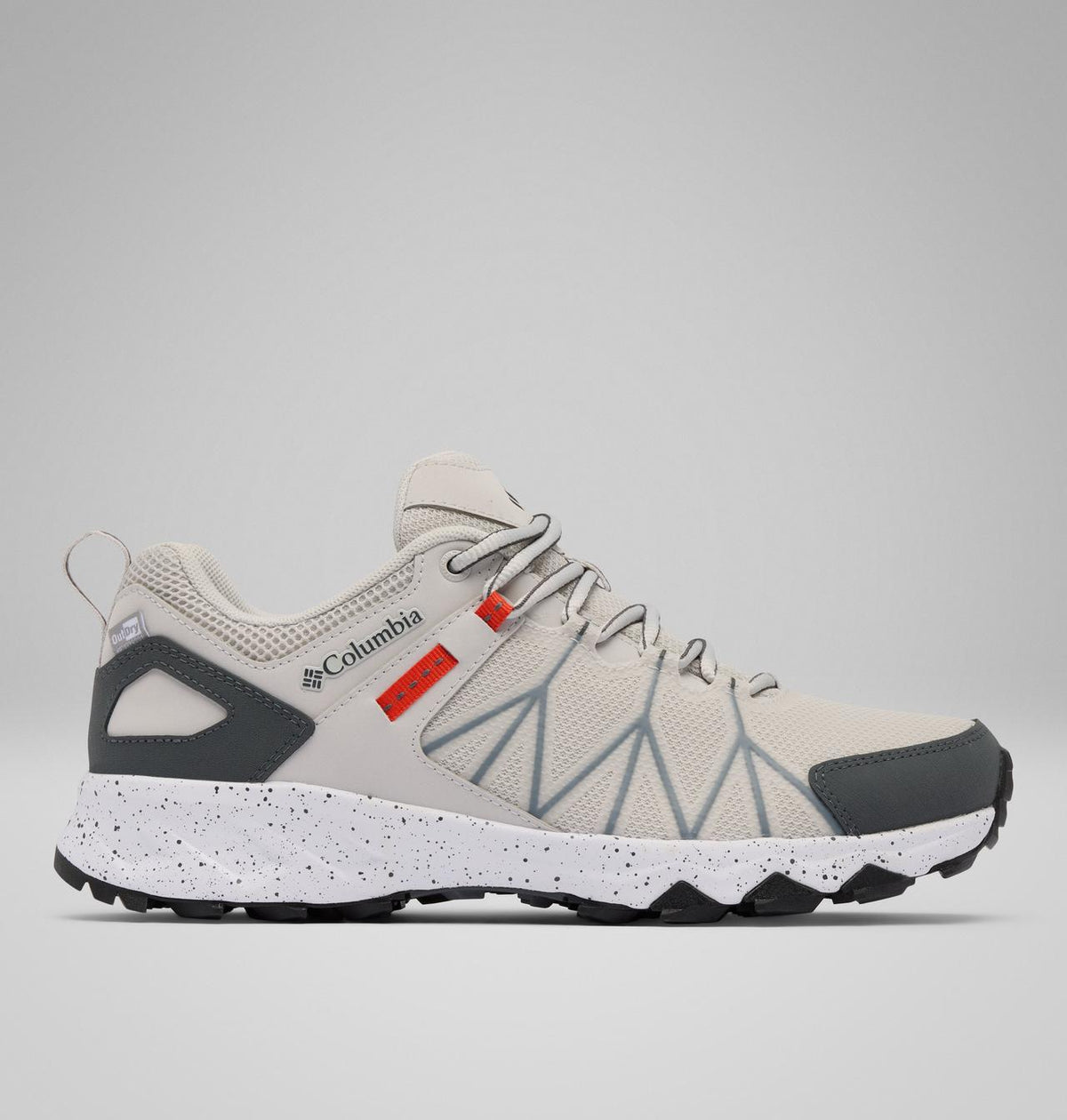 Columbia Peakfreak II OutDry Hiking Shoes Men product view 1 — Moonstone, Red Quartz