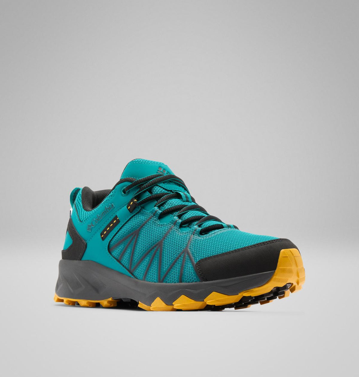 Columbia Peakfreak II OutDry Hiking Shoes Men product view 3 — Teal Chloride, Stinger