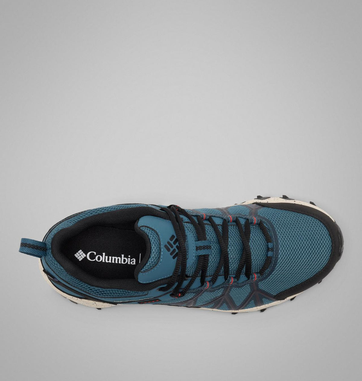 Columbia Peakfreak II OutDry Hiking Shoes Men product view 4 — Everblue, Super Sonic