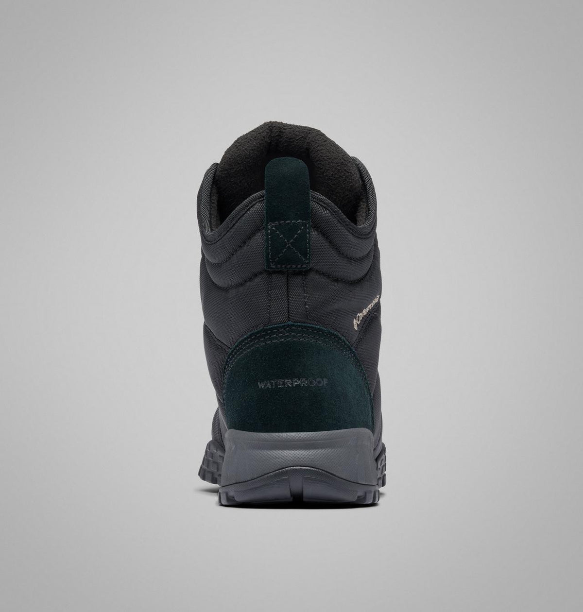 Columbia Fairbanks II Omni-Heat Waterproof Winter Boots Men product view 2 — Black, Titanium II