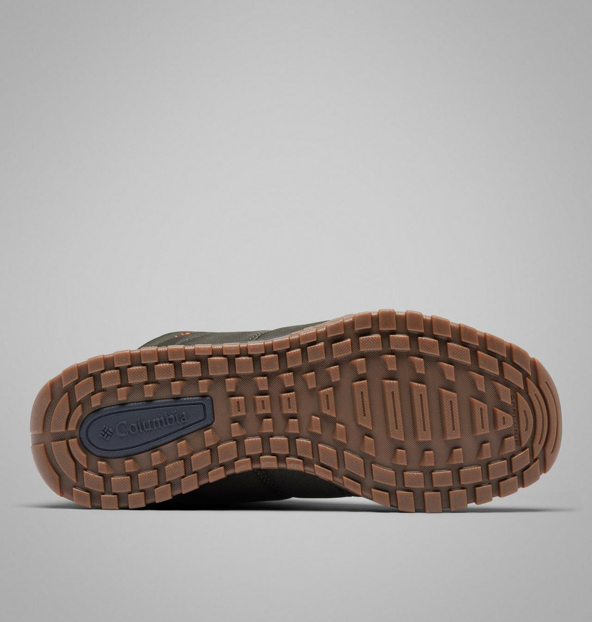 Columbia Fairbanks II Omni-Heat Waterproof Winter Boots Men product view 5 — Deep Olive, Desert Sun