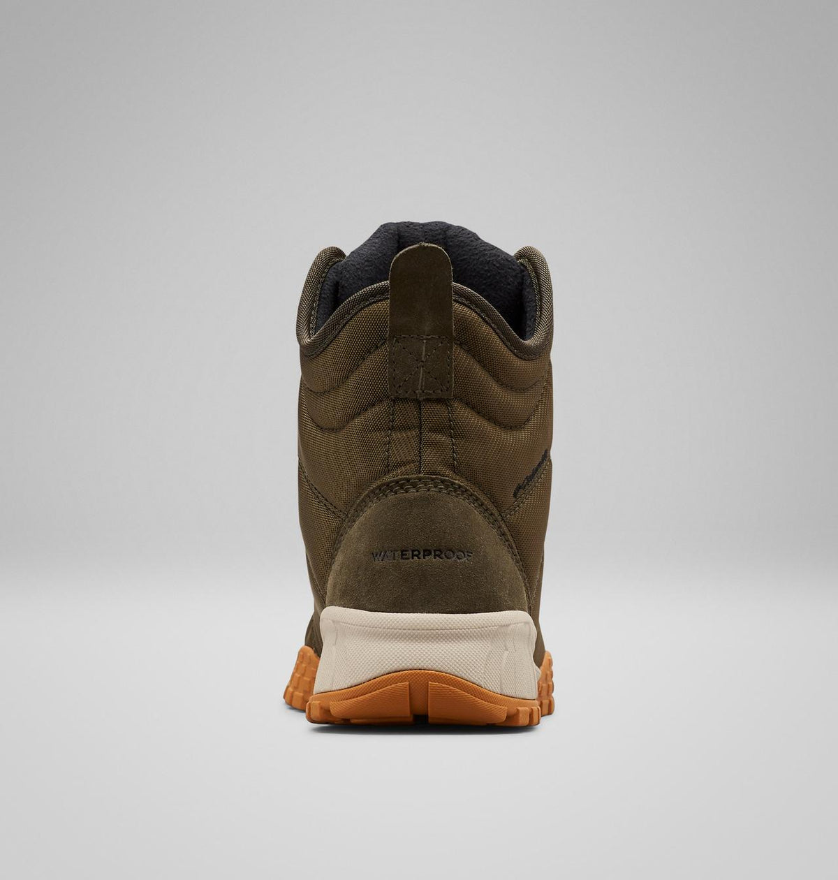 Columbia Fairbanks II Omni-Heat Waterproof Winter Boots Men product view 2 — Nori, Canyon Gold