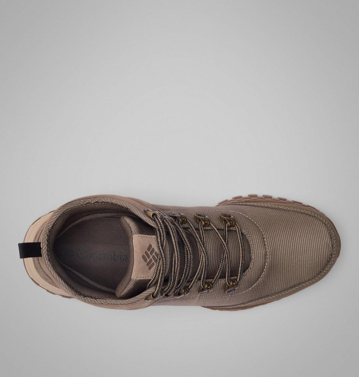 Columbia Fairbanks II Mid Waterproof Hiking Shoes Men product view 4 — Wet Sand, Mud