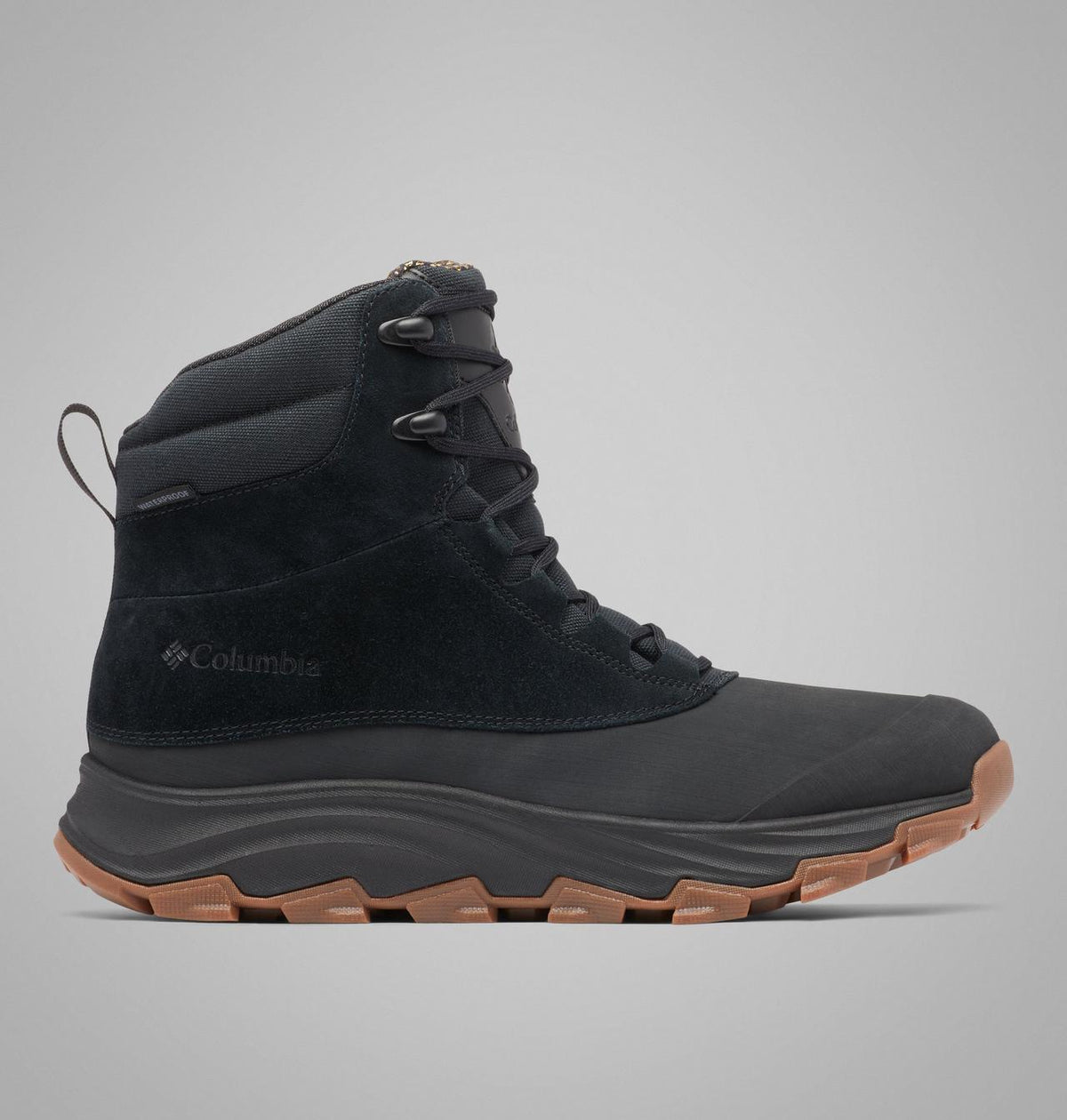 Columbia Expeditionist Shield II Waterproof Winter Boots Men product view 1 — Black, Graphite