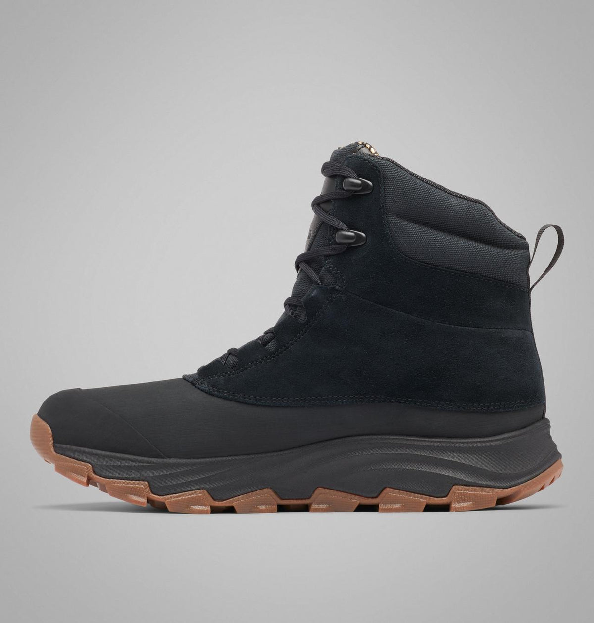 Columbia Expeditionist Shield II Waterproof Winter Boots Men product view 6 — Black, Graphite