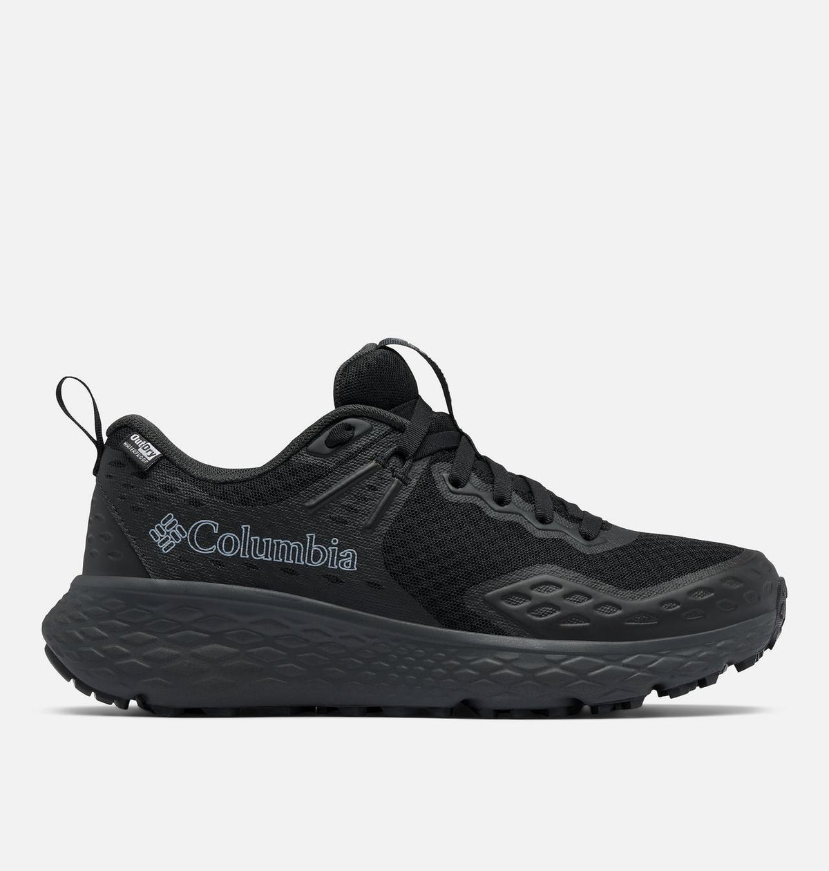 Columbia Konos TRS II OutDry Hiking Shoes Women product view 1 — Black, Shark