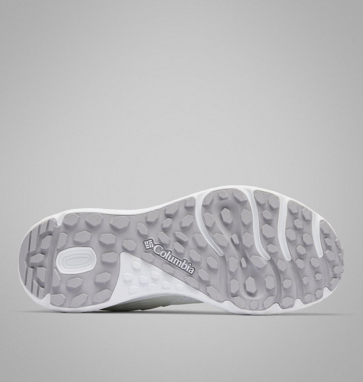 Columbia Konos TRS II OutDry Hiking Shoes Women product view 5 — White, Cumulus Grey