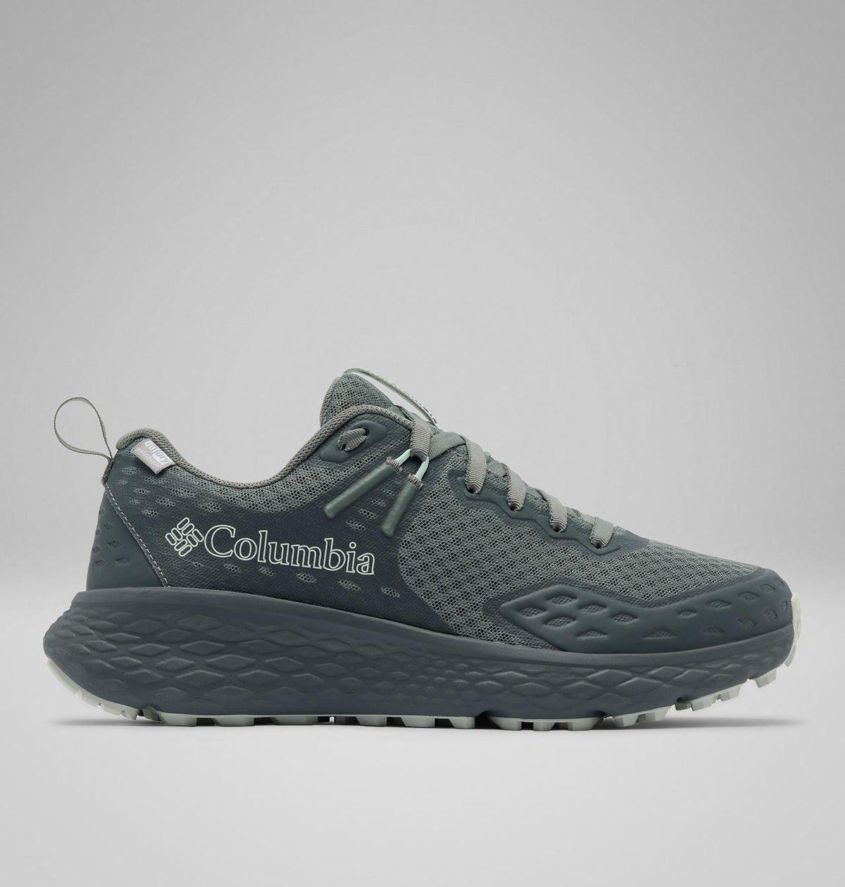 Columbia Konos TRS II OutDry Hiking Shoes Women product view 1 — Sedona Sage, Tea Light