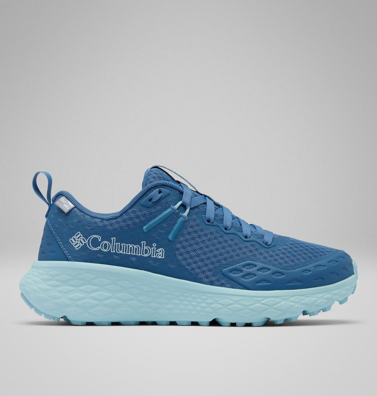 Columbia Konos TRS II OutDry Hiking Shoes Women product view 1 — Blue Dusk, Marine Light