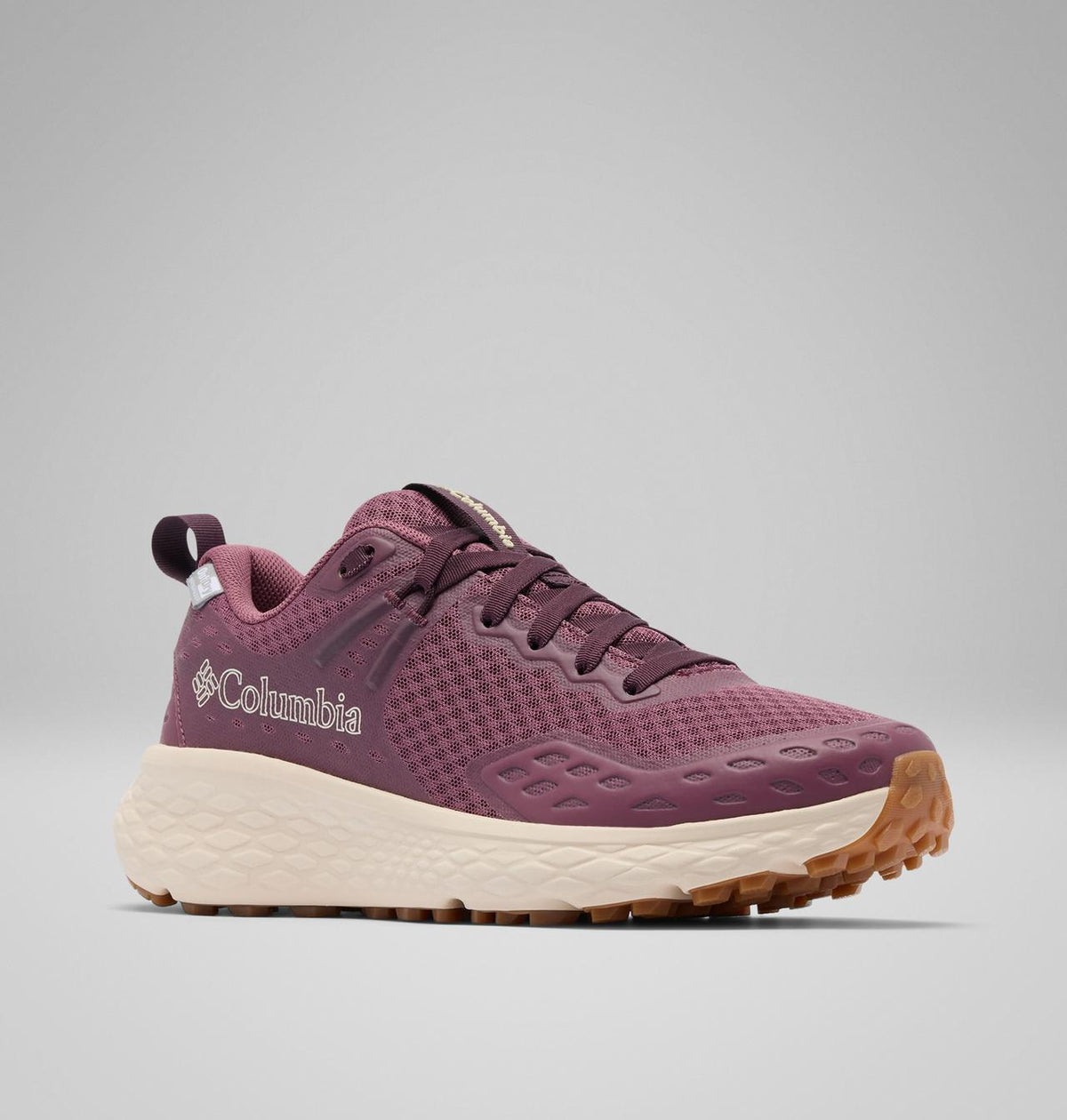 Columbia Konos TRS II OutDry Hiking Shoes Women product view 3 — Antique Mauve, Moonvista