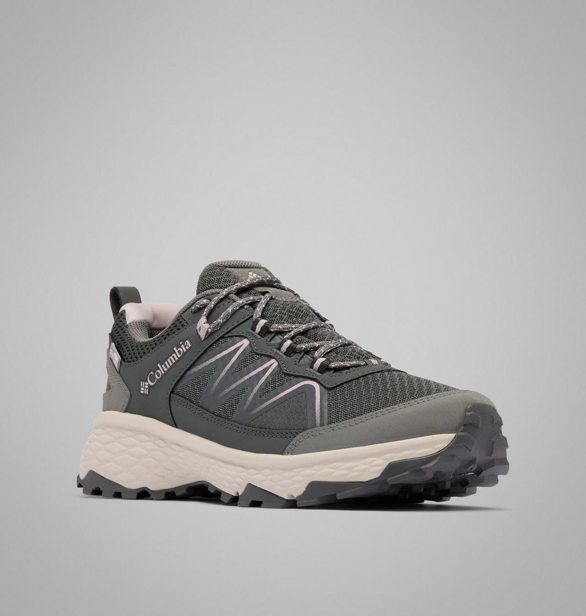 Columbia Peakfreak Rush OutDry Hiking Shoes Women product view 3 — Grill, Vapor