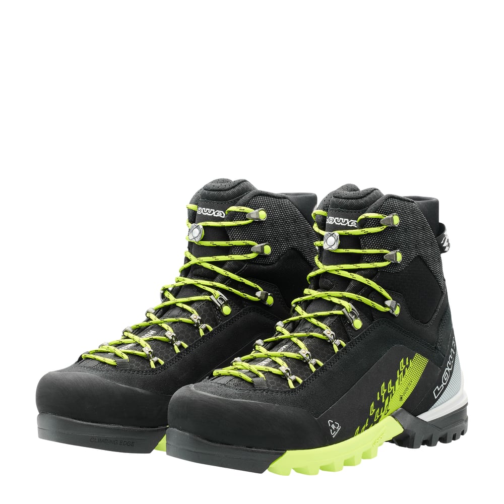 LOWA Cervino GTX MID product view 2 — black/lime